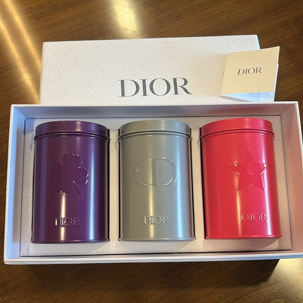 Dior Canisters Set of 3